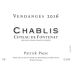 Patrick Piuze Chablis Coteau de Fontenay 2016 Front Label