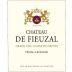 Chateau de Fieuzal 2019 Front Label