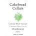 Cakebread Cutting Wharf Vineyard Chardonnay 2011 Front Label