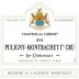 Domaine Comtesse de Cherisey Puligny-Montrachet Les Chalumaux Premier Cru 2016 Front Label