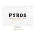 Pyros Wines Valle de Pedernal Appellation Malbec 2020 Front Label