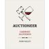 Auctioneer Napa Valley Cabernet Sauvignon 2021 Front Label