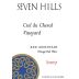 Seven Hills Winery Ciel du Cheval Vineyard Vintage Red 2007 Front Label