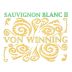 Von Winning Pfalz Sauvignon Blanc II 2017 Front Label