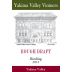 Yakima Valley Vintners Rough Draft Riesling 2012 Front Label