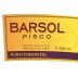 BarSol Puro Torontel Pisco (700ML) Front Label