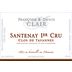Francoise & Denis Clair Santenay Clos de Tavannes Premier Cru 2015 Front Label
