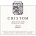 Cristom Estate Syrah 2021 Front Label