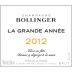 Bollinger La Grande Annee Brut with Gift Box 2012 Front Label