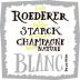 Louis Roederer Brut Nature Philippe Starck Label 2012 Front Label