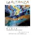 Le Altanza Reserva Tempranillo 2006 Front Label