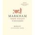 Markham Merlot 2023 Front Label