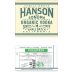 Hanson Of Sonoma Organic Cucumber Vodka Front Label