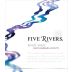 Five Rivers Pinot Noir 2017 Front Label