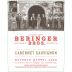 Beringer Bros. Bourbon Barrel Aged Cabernet Sauvignon 2022 Front Label