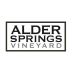 Alder Springs Vineyard Signature Syrah 2012 Front Label