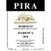Luigi Pira Barolo Marenca 2018 Front Label