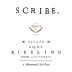 Scribe Estate Riesling 2017 Front Label