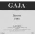Gaja Langhe Sperss 1993 Front Label