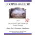 Cooper-Garrod Estate Vineyards Cabernet Sauvignon 2010 Front Label