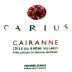 Les Grandes Serres Carius Cairanne 2016 Front Label