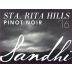 Sandhi Sta. Rita Hills Pinot Noir 2016 Front Label