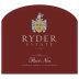 Ryder Estate Pinot Noir 2021 Front Label