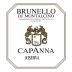 Capanna Brunello di Montalcino Riserva (1.5 Liter Magnum) 2015 Front Label