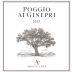 Argentiera Poggio ai Ginepri 2023 Front Label