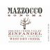 Mazzocco West Dry Creek Zinfandel 2006 Front Label