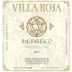 Vallebelbo Barbaresco Villa Rosa 2013 Front Label