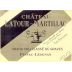 Chateau Latour-Martillac Blanc 2010 Front Label