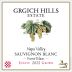 Grgich Hills Estate Sauvignon Blanc 2022 Front Label