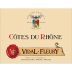 Vidal-Fleury Cotes du Rhone Rose 2019 Front Label