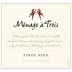 Menage a Trois Pinot Noir 2018 Front Label