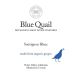 Blue Quail Sauvignon Blanc 2016 Front Label