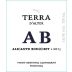 Terras d'Alter AB Alicante Bouschet 2015 Front Label