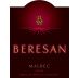 Beresan Winery Malbec 2008 Front Label