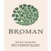 Broman Cellars Sauvignon Blanc 2003 Front Label