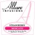 Allure Infusions Strawberry Moscato Front Label