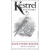 Kestrel Vintners Signature Series Petit Verdot 2013 Front Label