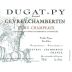 Dugat-Py Gevrey-Chambertin Champeaux Vieilles Vignes Premier Cru 2019 Front Label