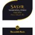 Rocca delle Macie Sasyr 2015 Front Label
