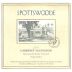Spottswoode Cabernet Sauvignon 2001 Front Label