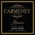 Carmenet Pinot Noir 2020 Front Label