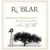 Roblar Winery Block One Reserve Sauvignon Blanc 2014 Front Label