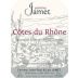 Domaine Jamet Cotes du Rhone 2014 Front Label