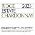 Ridge Estate Chardonnay 2023 Front Label