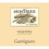 Montirius Vacqueyras Garrigues 2019 Front Label