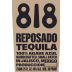 818 Reposado Tequila Front Label